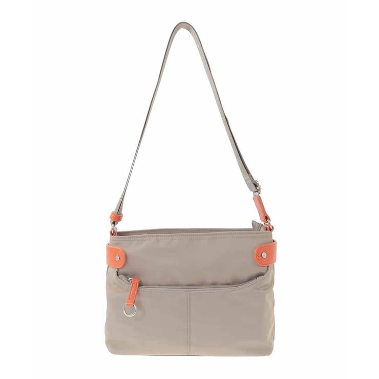 [撥水/軽量]アクセントレザーコンパクトショルダーバッグ | MK MICHEL KLEIN BAG | 詳細画像2 