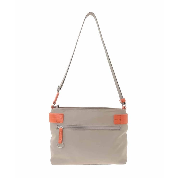 [撥水/軽量]アクセントレザーコンパクトショルダーバッグ | MK MICHEL KLEIN BAG | 詳細画像4 