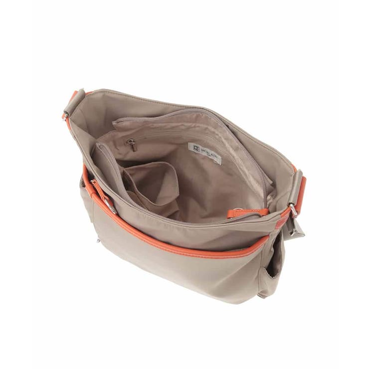 [撥水/軽量]アクセントレザーショルダーバッグ | MK MICHEL KLEIN BAG | 詳細画像13 