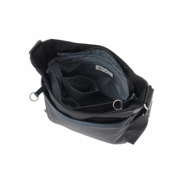 [撥水/軽量]アクセントレザーショルダーバッグ | MK MICHEL KLEIN BAG | 詳細画像18 