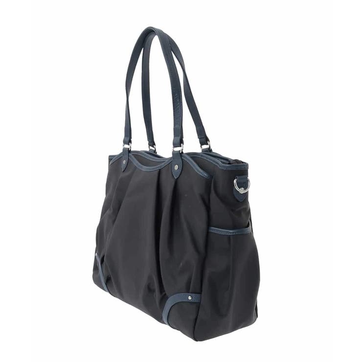 [2WAY/撥水/A4収納可]レザージョイントタックデザイントートバッグ | MK MICHEL KLEIN BAG | 詳細画像4 