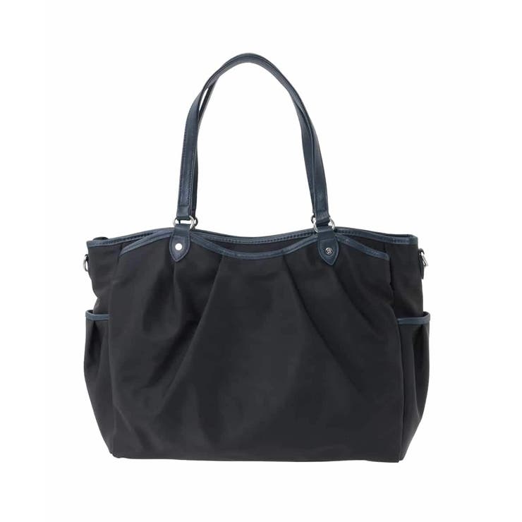 [2WAY/撥水/A4収納可]レザージョイントタックデザイントートバッグ | MK MICHEL KLEIN BAG | 詳細画像5 