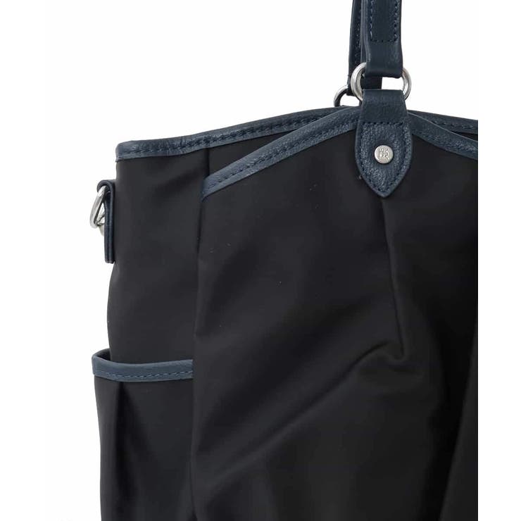 [2WAY/撥水/A4収納可]レザージョイントタックデザイントートバッグ | MK MICHEL KLEIN BAG | 詳細画像8 