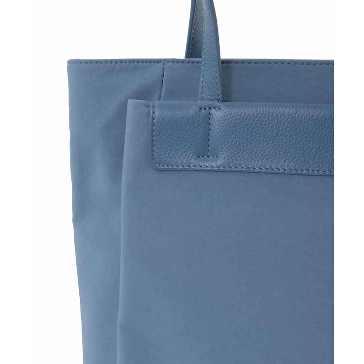 [A4収納可]異素材ジョイントスクエアトートバッグ | MK MICHEL KLEIN BAG | 詳細画像10 