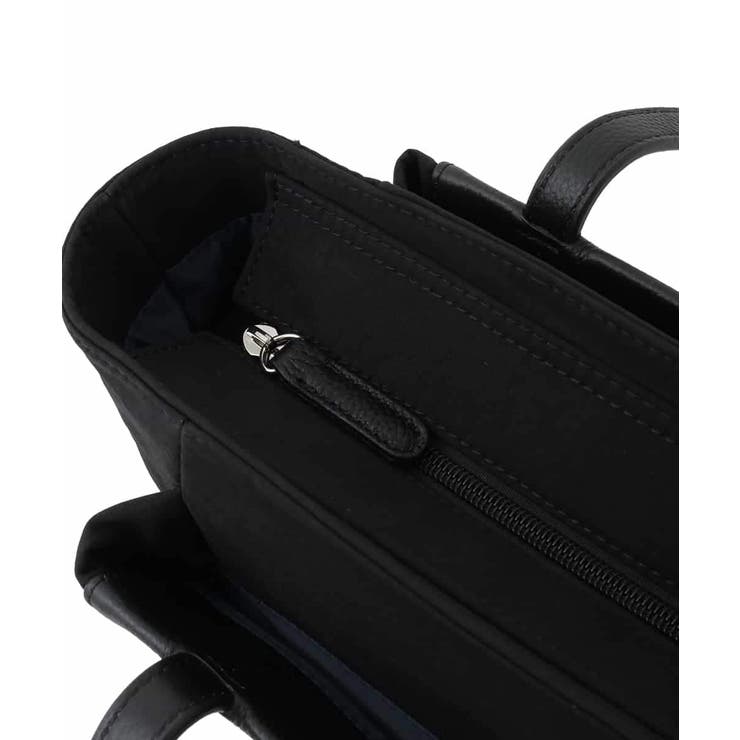 [A4収納可]異素材ジョイントスクエアトートバッグ | MK MICHEL KLEIN BAG | 詳細画像8 