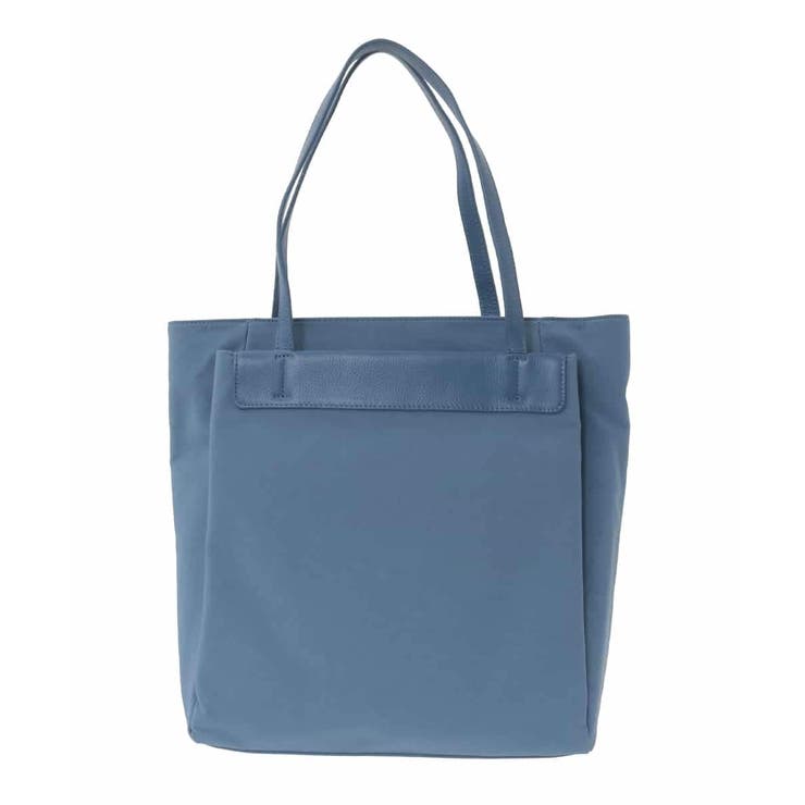 ライトブルー | [A4収納可]異素材ジョイントスクエアトートバッグ | MK MICHEL KLEIN BAG