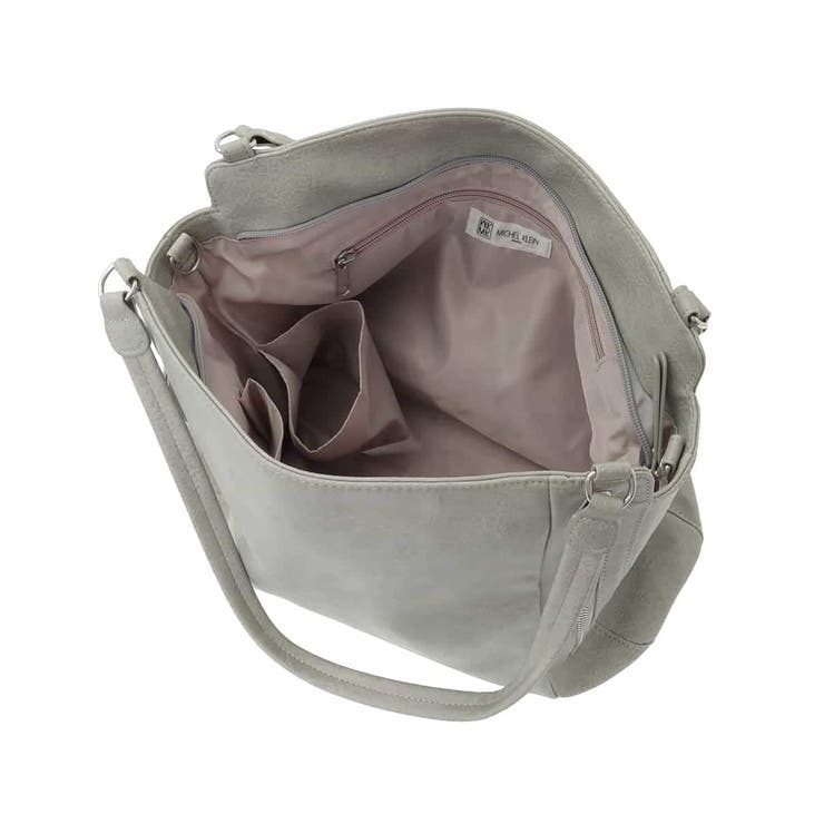 [2WAY/A4収納可]ジップデザインスクエアトートバッグ | MK MICHEL KLEIN BAG | 詳細画像10 
