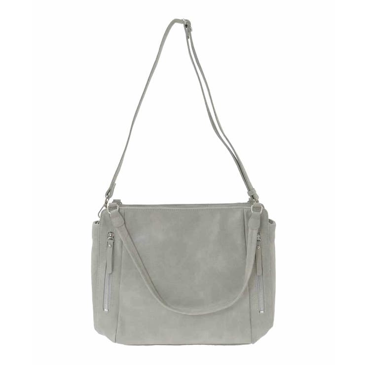 [2WAY/A4収納可]ジップデザインスクエアトートバッグ | MK MICHEL KLEIN BAG | 詳細画像11 