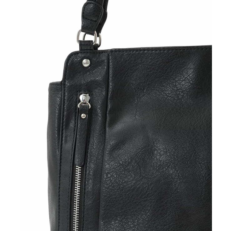 [2WAY/A4収納可]ジップデザインスクエアトートバッグ | MK MICHEL KLEIN BAG | 詳細画像15 