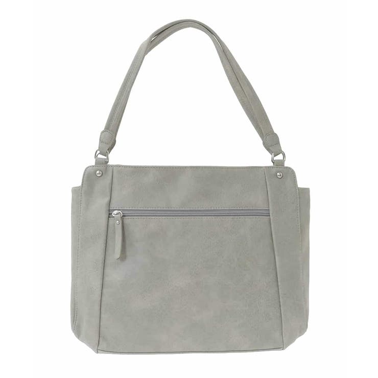 [2WAY/A4収納可]ジップデザインスクエアトートバッグ | MK MICHEL KLEIN BAG | 詳細画像4 