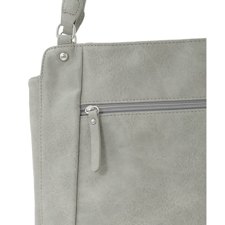 [2WAY/A4収納可]ジップデザインスクエアトートバッグ | MK MICHEL KLEIN BAG | 詳細画像6 