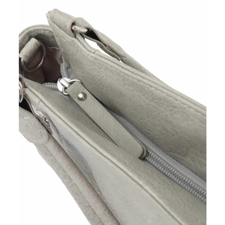 [2WAY/A4収納可]ジップデザインスクエアトートバッグ | MK MICHEL KLEIN BAG | 詳細画像8 