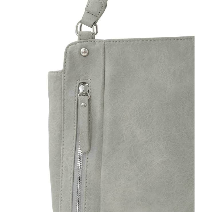 [2WAY/A4収納可]ジップデザインスクエアトートバッグ | MK MICHEL KLEIN BAG | 詳細画像9 