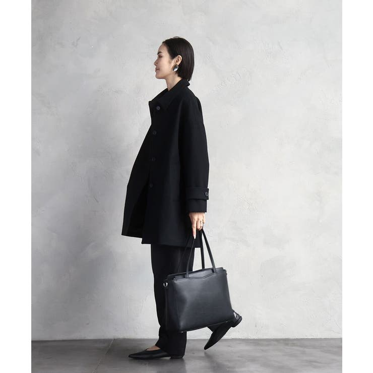 [2WAY/A4収納]5層構造マイクロファイバートートバッグ | MK MICHEL KLEIN BAG | 詳細画像18 