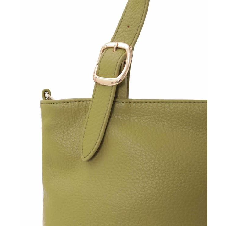 [2WAY]合成皮革バケットデザイントートバッグ | MK MICHEL KLEIN BAG | 詳細画像13 