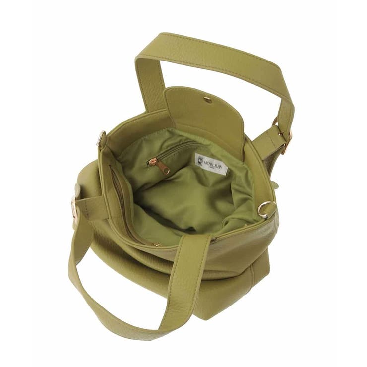 [2WAY]合成皮革バケットデザイントートバッグ | MK MICHEL KLEIN BAG | 詳細画像17 