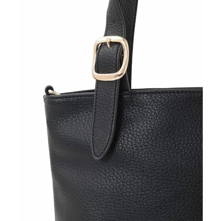 [2WAY]合成皮革バケットデザイントートバッグ | MK MICHEL KLEIN BAG | 詳細画像3 