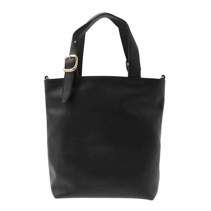 ブラック | [2WAY]合成皮革バケットデザイントートバッグ | MK MICHEL KLEIN BAG