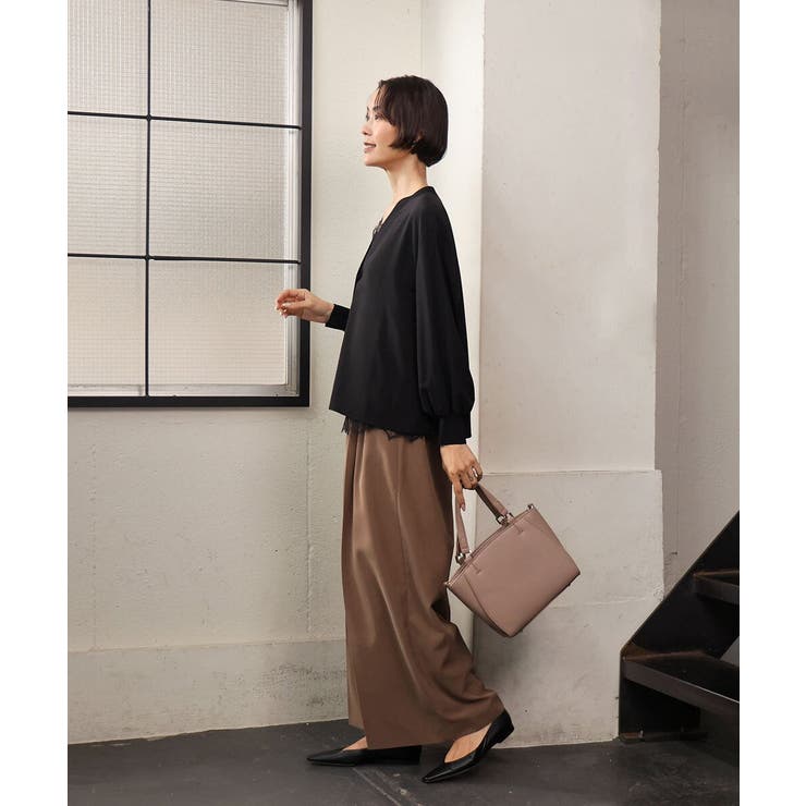 [2WAY]合成皮革スクエアミニトートバッグ | MK MICHEL KLEIN BAG | 詳細画像14 