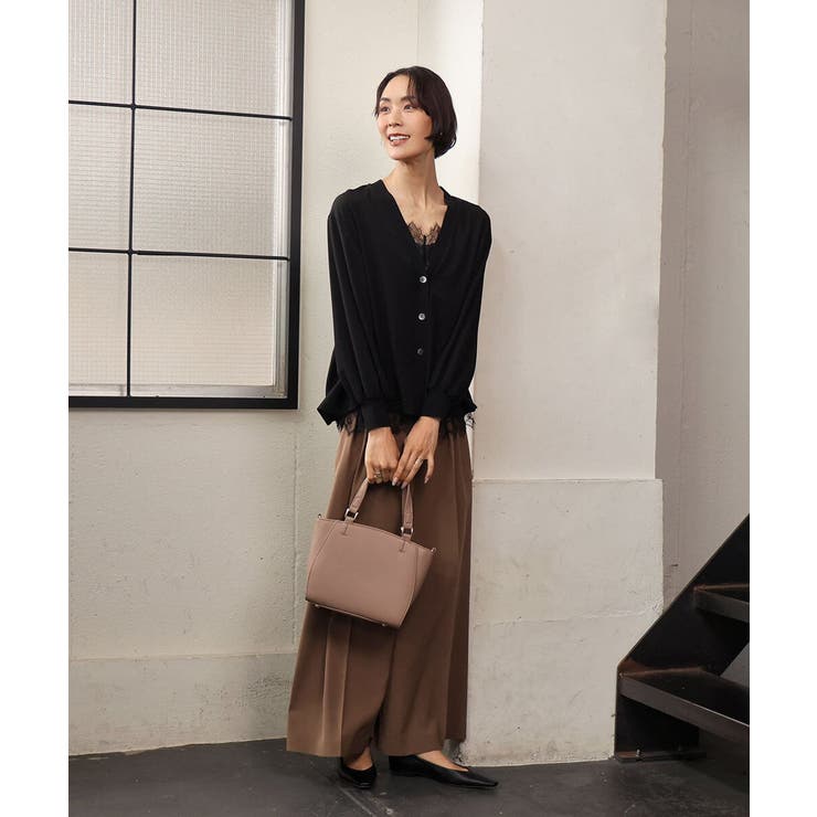 [2WAY]合成皮革スクエアミニトートバッグ | MK MICHEL KLEIN BAG | 詳細画像15 