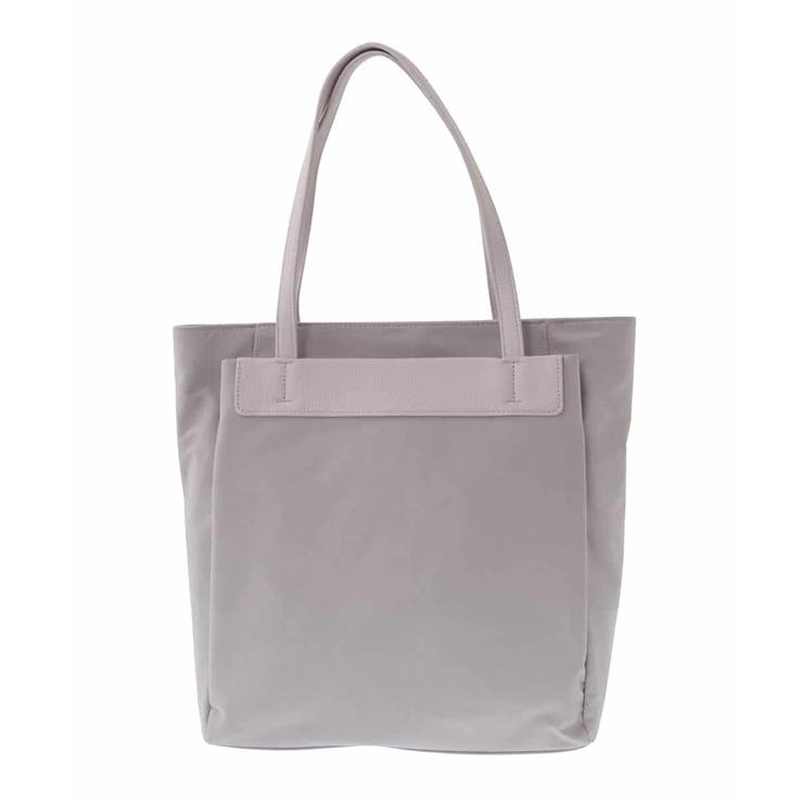 ライトグレー | 異素材ジョイントスクエアトートバッグ | MK MICHEL KLEIN BAG