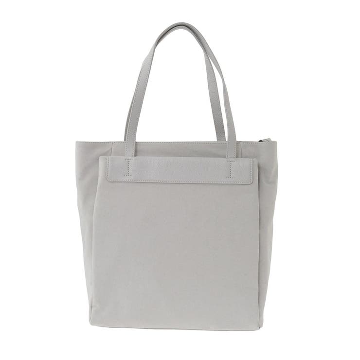 [A4収納可]異素材ジョイントスクエアトートバッグ | MK MICHEL KLEIN BAG | 詳細画像10 