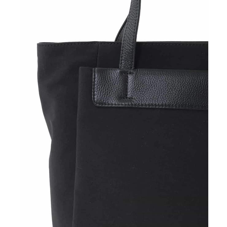 [A4収納可]異素材ジョイントスクエアトートバッグ | MK MICHEL KLEIN BAG | 詳細画像14 