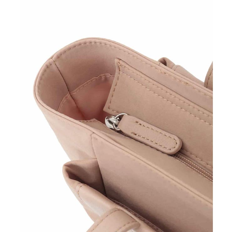 [A4収納可]異素材ジョイントスクエアトートバッグ | MK MICHEL KLEIN BAG | 詳細画像5 