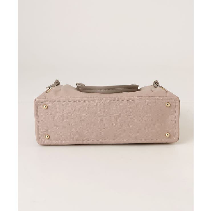 [A4収納可/2WAY]サイドジップデザイントートバッグ | MK MICHEL KLEIN BAG | 詳細画像10 