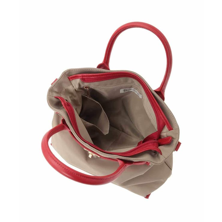 [2WAY/撥水加工]異素材ベルトデザインスクエアバッグ | MK MICHEL KLEIN BAG | 詳細画像11 