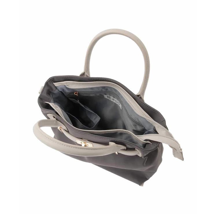 [2WAY/撥水加工]異素材ベルトデザインスクエアバッグ | MK MICHEL KLEIN BAG | 詳細画像15 