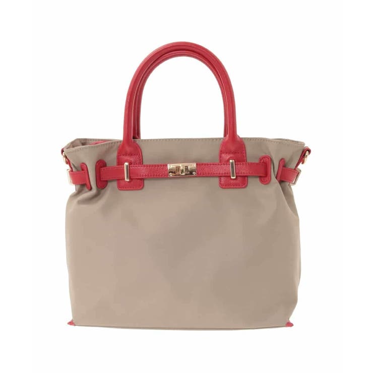 [2WAY/撥水加工]異素材ベルトデザインスクエアバッグ | MK MICHEL KLEIN BAG | 詳細画像3 