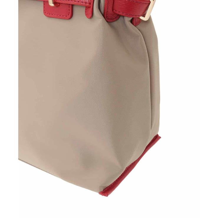 [2WAY/撥水加工]異素材ベルトデザインスクエアバッグ | MK MICHEL KLEIN BAG | 詳細画像9 