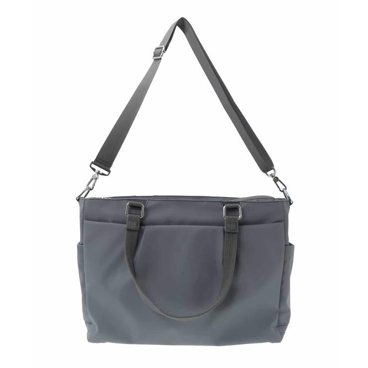 [AGS搭載/A4収納可]機能性スクエアトートバッグ | MK MICHEL KLEIN BAG | 詳細画像11 