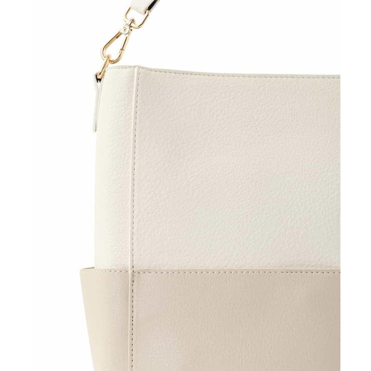 [2WAY]バイカラーデザインバッグ | MK MICHEL KLEIN BAG | 詳細画像12 