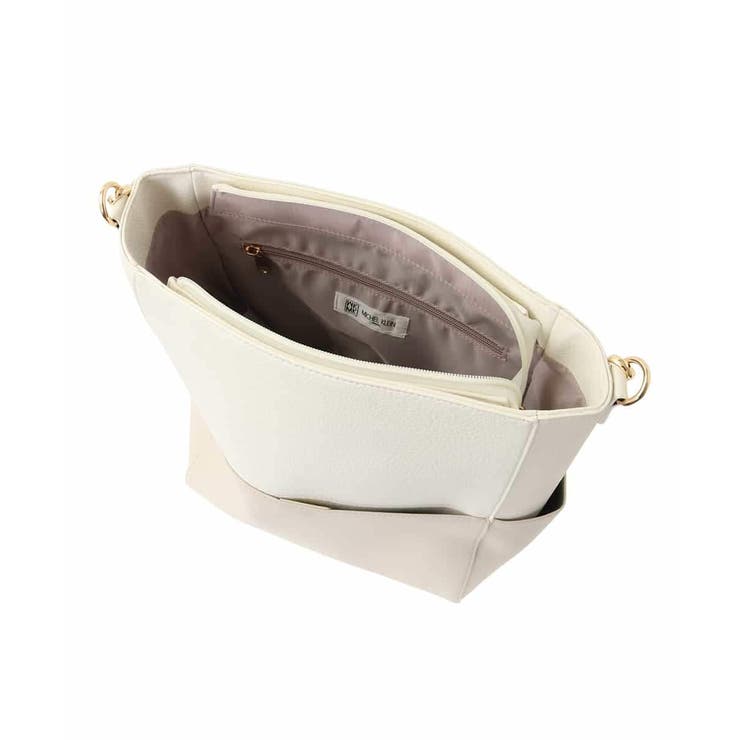 [2WAY]バイカラーデザインバッグ | MK MICHEL KLEIN BAG | 詳細画像13 