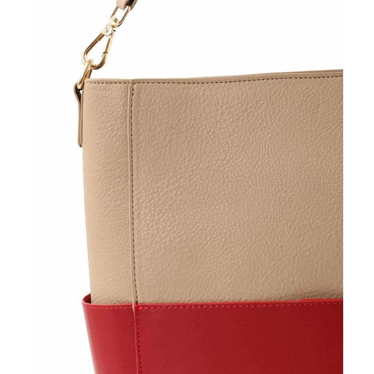 [2WAY]バイカラーデザインバッグ | MK MICHEL KLEIN BAG | 詳細画像7 