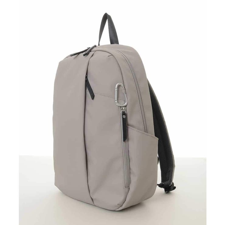 [A4収納可/カラビナ付き]センターポケットデザインリュック | MK MICHEL KLEIN BAG | 詳細画像2 