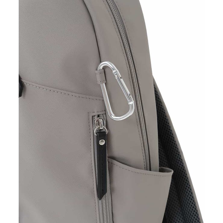 [A4収納可/カラビナ付き]センターポケットデザインリュック | MK MICHEL KLEIN BAG | 詳細画像7 