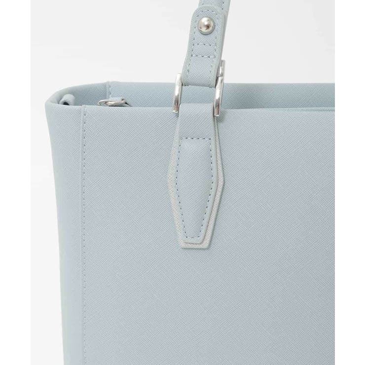 [2WAY/A4収納可]合成皮革エンボスビジネストート | MK MICHEL KLEIN BAG | 詳細画像11 