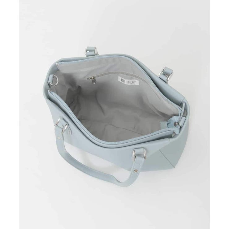 [2WAY/A4収納可]合成皮革エンボスビジネストート | MK MICHEL KLEIN BAG | 詳細画像12 