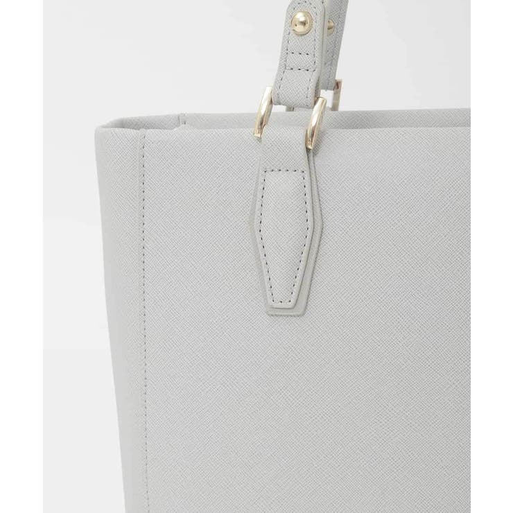 [2WAY/A4収納可]合成皮革エンボスビジネストート | MK MICHEL KLEIN BAG | 詳細画像14 