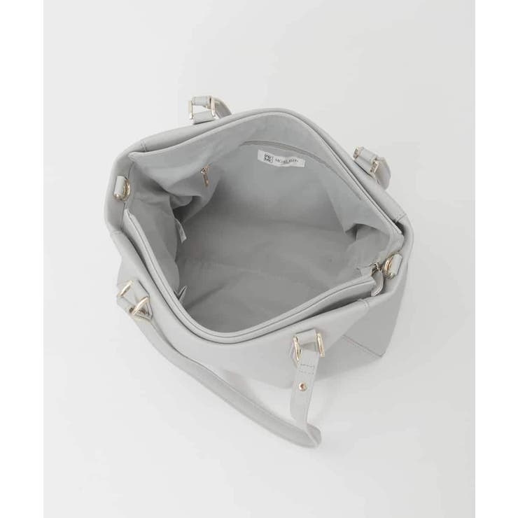[2WAY/A4収納可]合成皮革エンボスビジネストート | MK MICHEL KLEIN BAG | 詳細画像15 