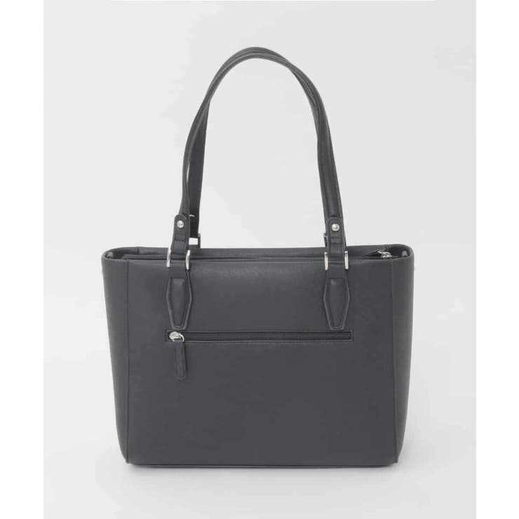[2WAY/A4収納可]合成皮革エンボスビジネストート | MK MICHEL KLEIN BAG | 詳細画像3 