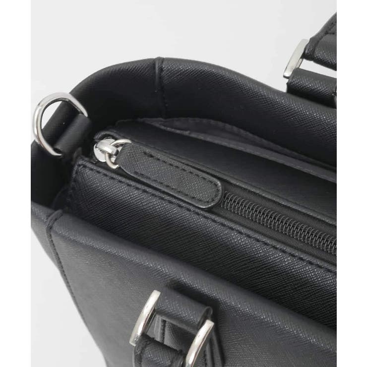 [2WAY/A4収納可]合成皮革エンボスビジネストート | MK MICHEL KLEIN BAG | 詳細画像5 