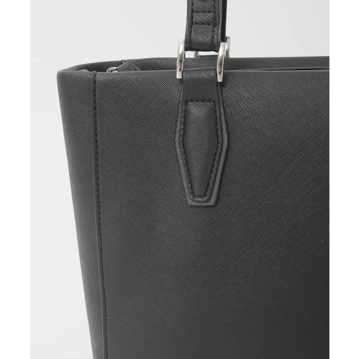 [2WAY/A4収納可]合成皮革エンボスビジネストート | MK MICHEL KLEIN BAG | 詳細画像6 