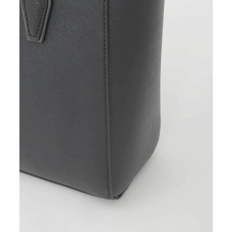 [2WAY/A4収納可]合成皮革エンボスビジネストート | MK MICHEL KLEIN BAG | 詳細画像8 