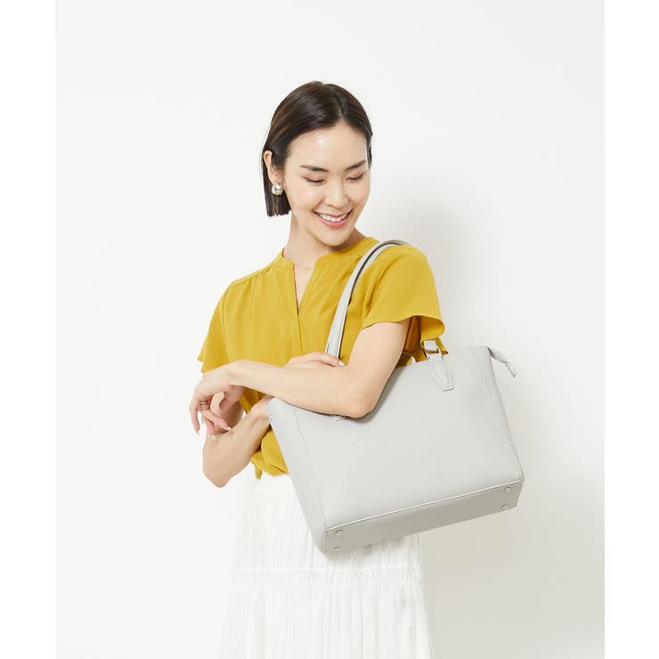 2WAY]合成皮革スクエアトートバッグ[品番：ITKW0017994]｜MK MICHEL  