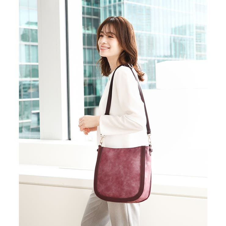 [2WAY]合成皮革ツイストハンドルバッグ | MK MICHEL KLEIN BAG | 詳細画像20 