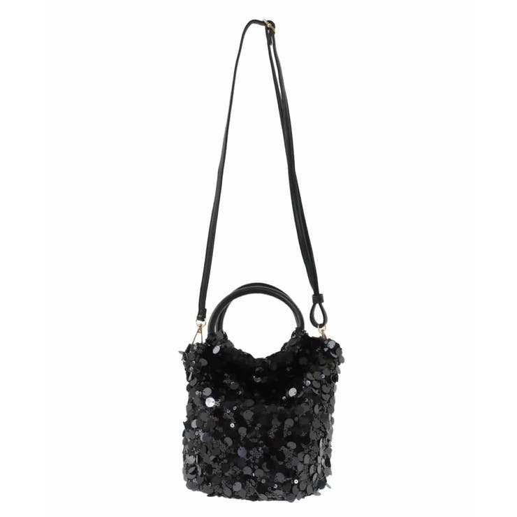 [2WAY]リングハンドルスパンコールバッグ | MK MICHEL KLEIN BAG | 詳細画像11 